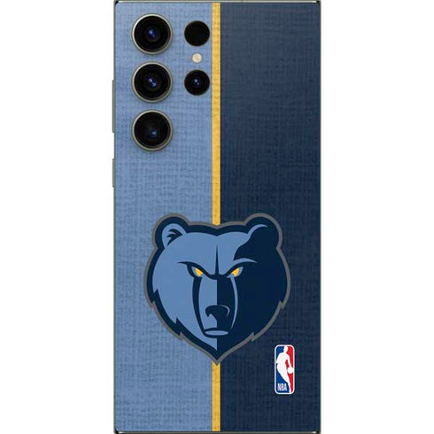 NBA Memphis Grizzlies Canvas Galaxy S25 Ultra Skin